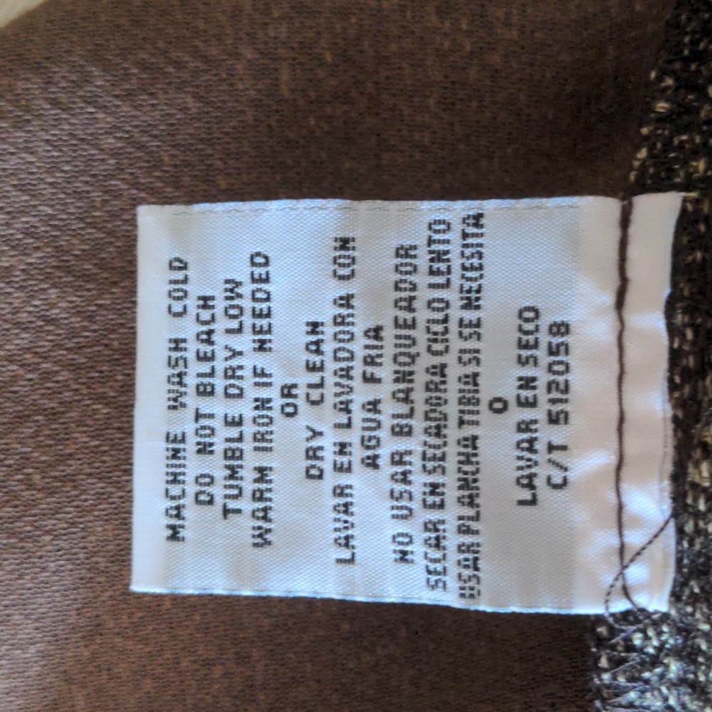 Danny & Nicole BrownTweed Suit Vintage - Picture 12 of 13